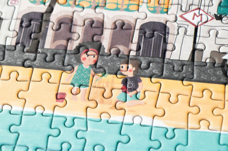 Puzzle Barcelona Gaudi, Londji [2]