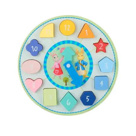 Puzzle ceas Peter Rabbitu2122, Orange Tree Toys [3]