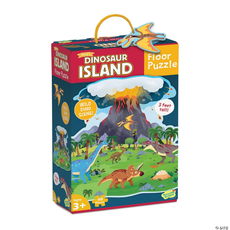 Noutati si reduceri - Puzzle de podea Insula dinozaurilor, Peaceable Kingdom