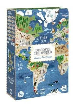Noutati si reduceri - Puzzle Descopera lumea, Londji