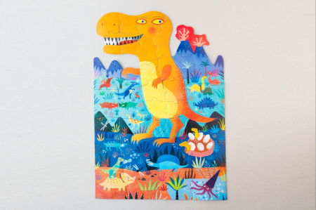 Puzzle Dinozaurul meu T-Rex, Londji [2]