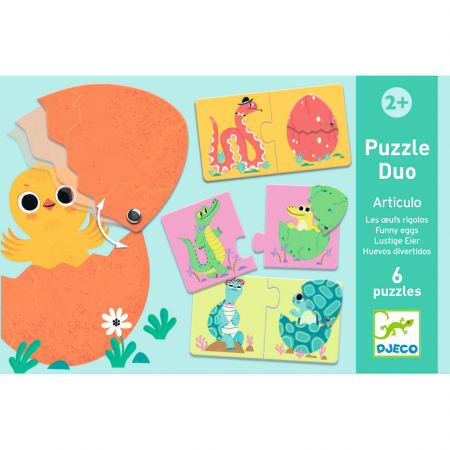 Puzzle duo Puiul din ou, Djeco [2]