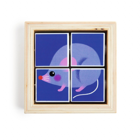 Puzzle forme rotative Tournibist, Djeco [5]