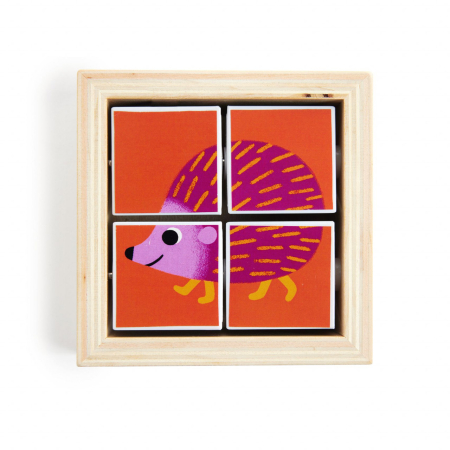 Puzzle forme rotative Tournibist, Djeco [6]