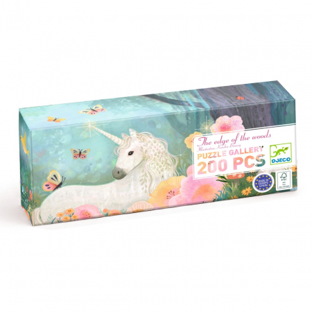 Carton - Puzzle galerie La marginea padurii, Djeco