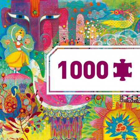 Puzzle galerie Magic India, Djeco [1]