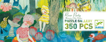 Puzzle galerie Petrecere la rau, Djeco [4]