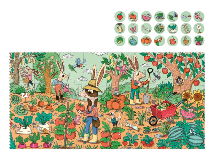 Puzzle Gradina iepurasilor, Londji [4]