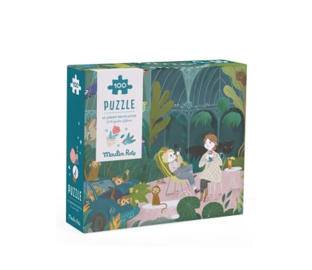 Noutati si reduceri - Puzzle Intre plante, Moulin Roty