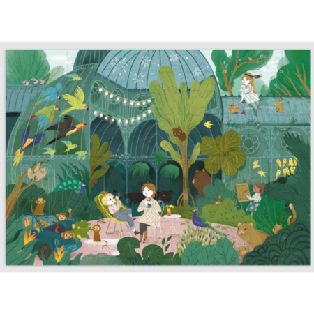 Puzzle Intre plante, Moulin Roty [2]