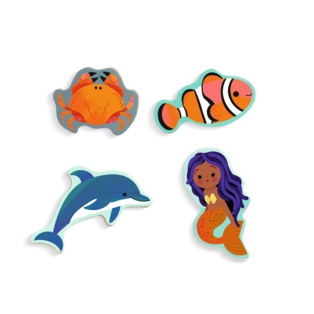 Puzzle lemn Ocean, Djeco [4]