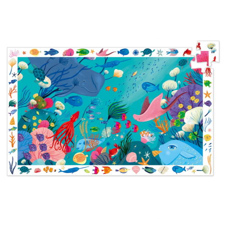 Puzzle observatie Acvatic, Djeco [2]