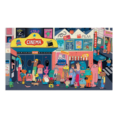 Puzzle observatie La cinema, Moulin Roty [2]