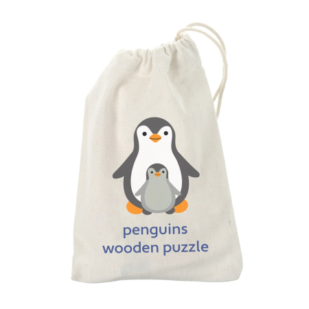 Puzzle Pinguin din lemn, Orange Tree Toys [3]