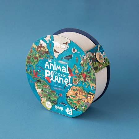 Noutati si reduceri - Puzzle Planeta animalelor, Londji