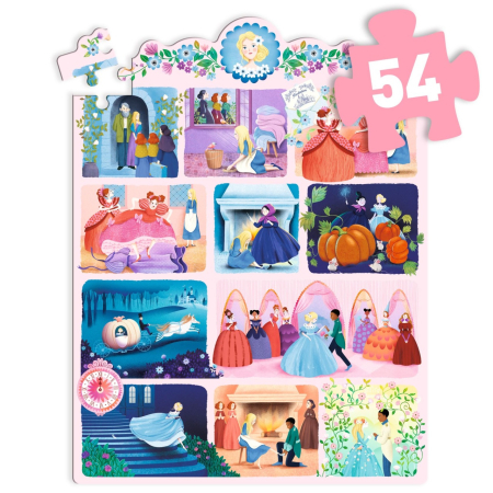 Puzzle poveste Cenusareasa, Djeco [9]