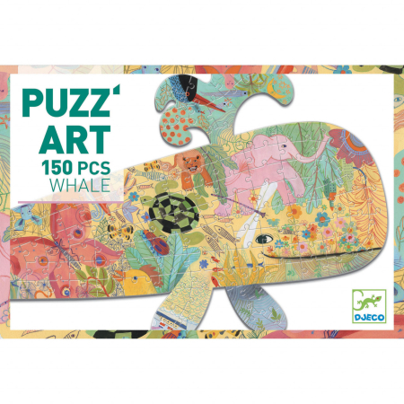 Puzzle Puzz'Art Balena, Djeco [2]