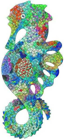 Puzzle Puzz'Art Calut de mare, Djeco [4]