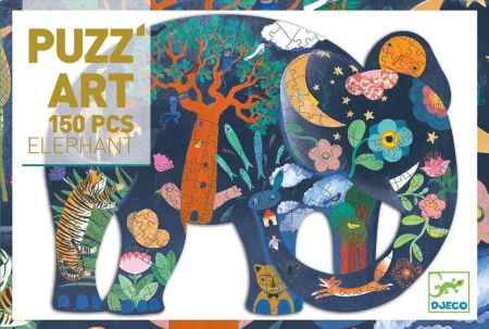 Puzzle Puzz'Art Elefant, Djeco [3]