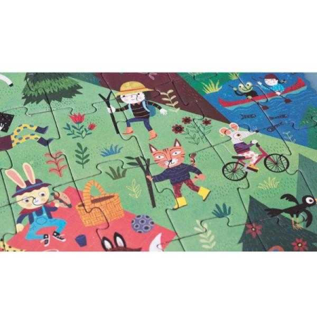 Puzzle reversibil Haideti la munte!, Londji [1]