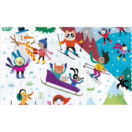 Puzzle reversibil Haideti la munte!, Londji [4]