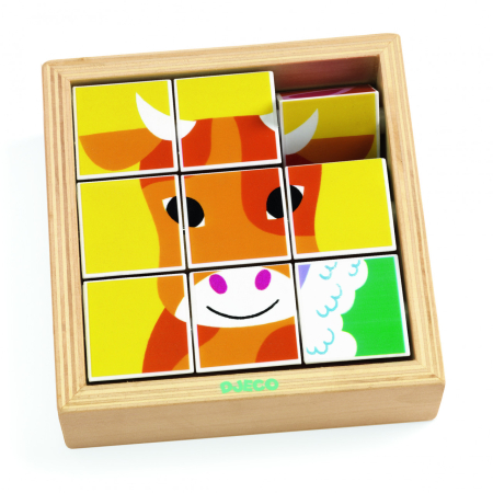 Puzzle rotativ Animoroll, Djeco [5]