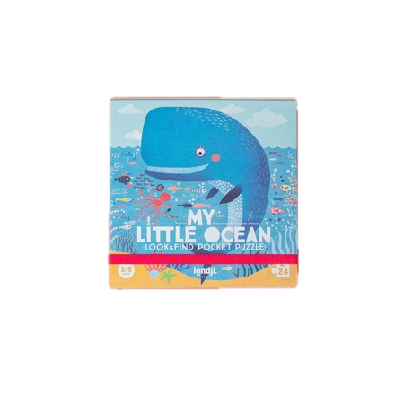 Noutati si reduceri - Puzzle si joc de observatie Oceanul meu mic, Londji