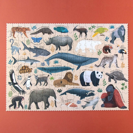 Puzzle Viata in salbaticie, Londji [3]