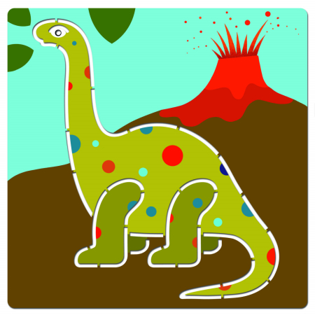 Sabloane Dinozauri, Djeco [6]