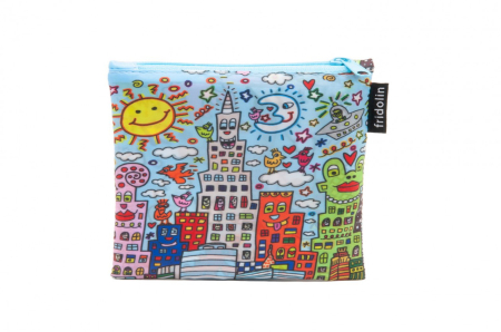 Sacosa textil James Rizzi My New York City, Fridolin [1]