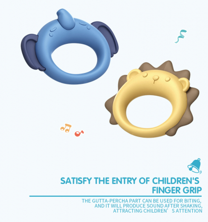 Set 13 piese jucarii zornaitoare pentru bebelusi, jucarii pentru dentitie, cutie de transport in forma de balena, 0 luni, Edujucarii - Ibi-irn [7]