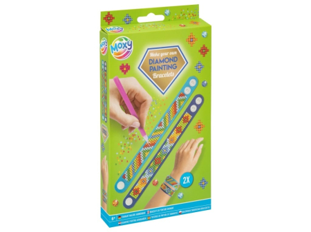 Noutati si reduceri - Set creativ DIY, Bratari cu strasuri, Diamond painting, verde(Verde) Verde