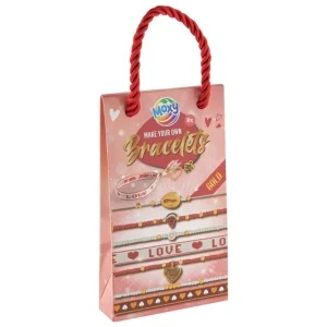 Noutati si reduceri - Set creativ DIY, Creeaza propriile bratari unice, argintiu