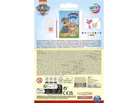 Set creativ DIY Felicitari diamond paint Paw Patrol, Patrula Catelusilor [1]
