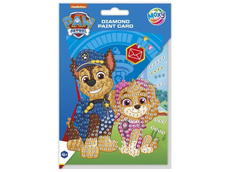 Noutati si reduceri - Set creativ DIY Felicitari diamond paint Paw Patrol, Patrula Catelusilor