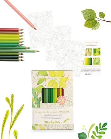 Set de colorat Natura, Moulin Roty [2]