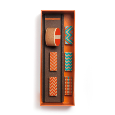 Set de constructie trasee Zig & Go Cultubo 7 piese, Djeco [7]