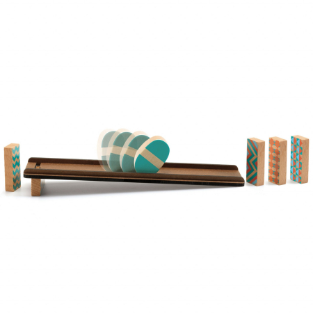 Set de constructie trasee Zig & Go Cultubo 7 piese, Djeco [4]
