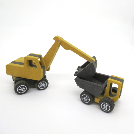 Set de constructie vehicule de santier Marco si Frederic, Croc toys [2]