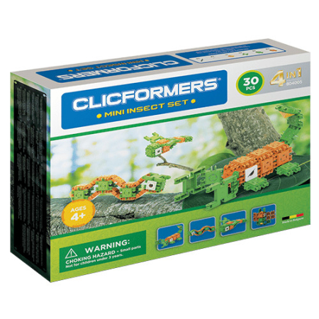 Noutati si reduceri - Set de construit Clicformers- Insecte, 30 piese