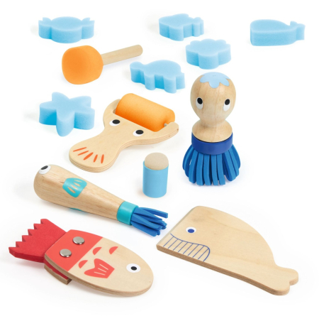Set de instrumente pentru pictura creativa, Djeco [3]