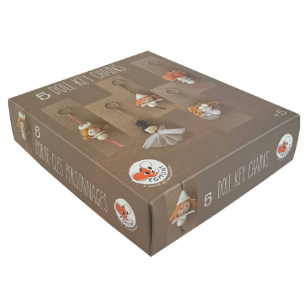 Set DIY brelocuri papusi, Egmont Toys [1]