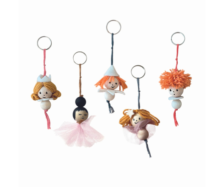 Set DIY brelocuri papusi, Egmont Toys [3]