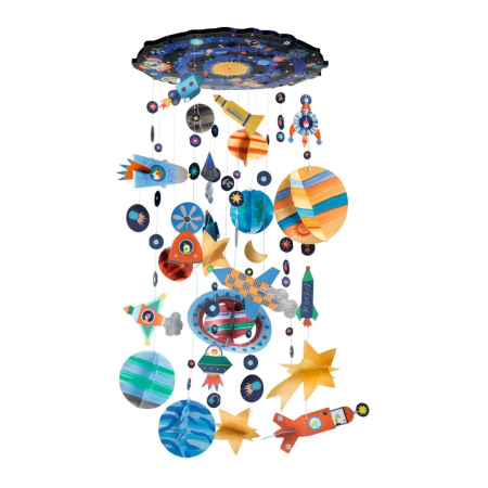 Set DIY decoratie mobila Sistemul solar, Djeco [6]
