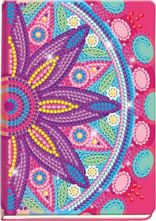 Set DIY Jurnalul meu cu floare mandala si diamante [2]