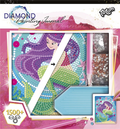 Noutati si reduceri - Set DIY Jurnalul meu cu sirena si diamante, Totum