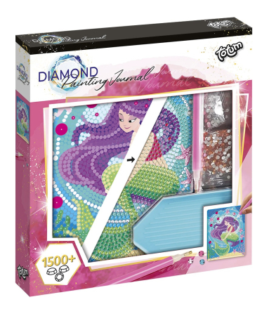 Set DIY Jurnalul meu cu sirena si diamante, Totum [1]