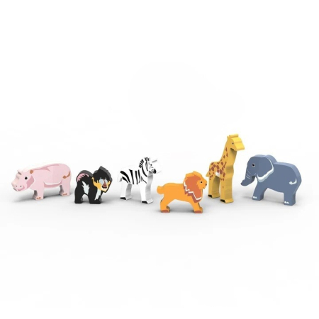 Set educativ cu animale din Africa, Speedy Monkey [1]