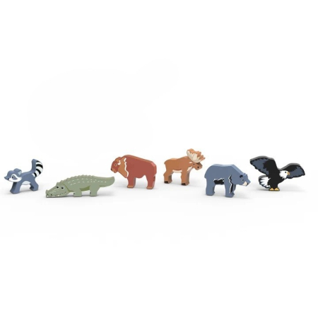 Set educativ cu animale din America de Nord, Speedy Monkey [1]