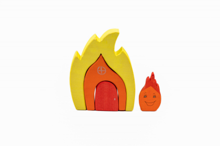 Noutati si reduceri - Set handmade Marc toys, Casuta focului